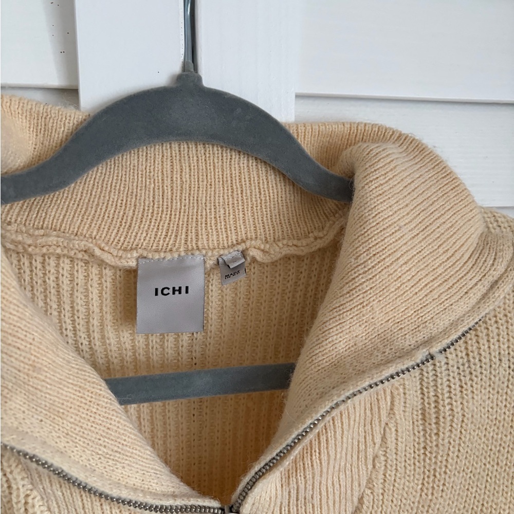 Anthropologie ICHI Novo Sweater Dress in Cream - Picture 5 of 5